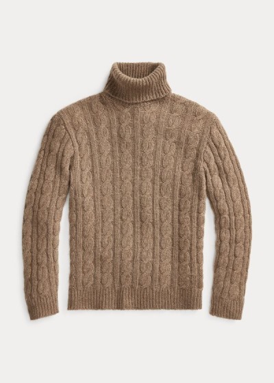 Suéter Ralph Lauren Cable-Knit Cashmere Homem 17258-KPHI